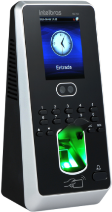 Controlador de Acesso Intelbras Biometria Digital e Facial SS 710