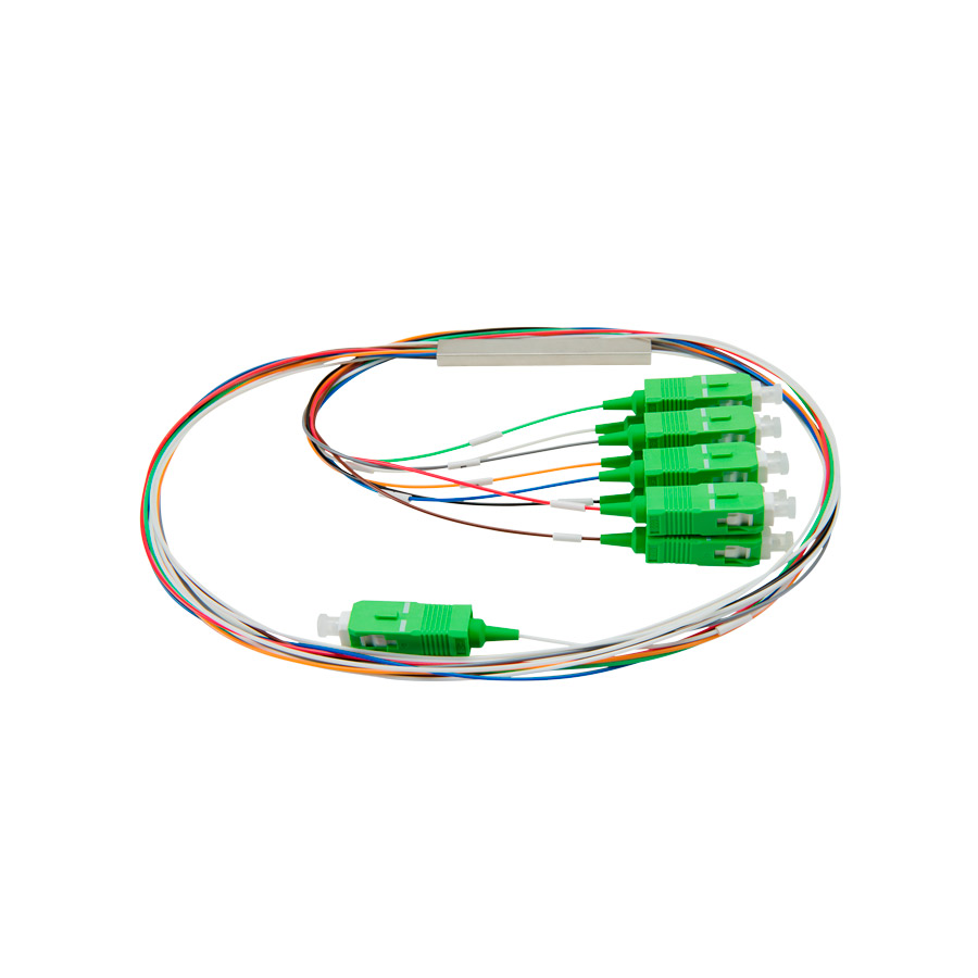 Splitter Óptico Balanceado 1 x 4 SC - APC Intelbras XFS 142