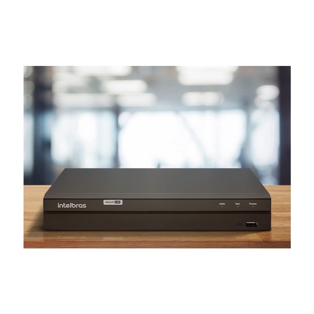 DVR 8 Canais Sem HD Intelbras MHDX 1308