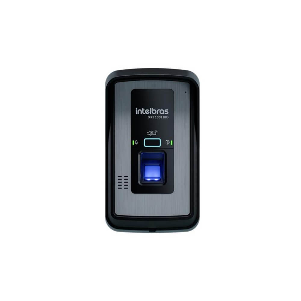 Terminal Dedicado Porteiro Eletrônico Biometria Digital XPE 1001 BIO Intelbras