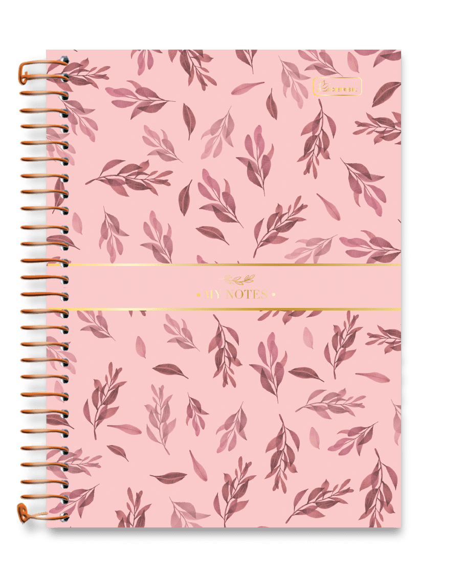 Caderno Universitário Cadersil My Notes Médio 80 Folhas Colegial 1 Matéria Sortido