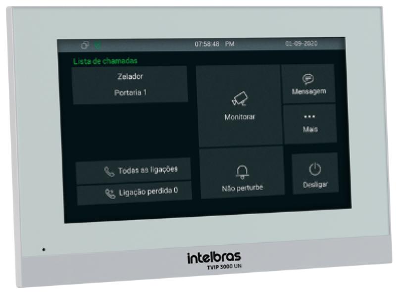 Terminal de Vídeo IP Universal TVIP 3000 UN Intelbras Branco