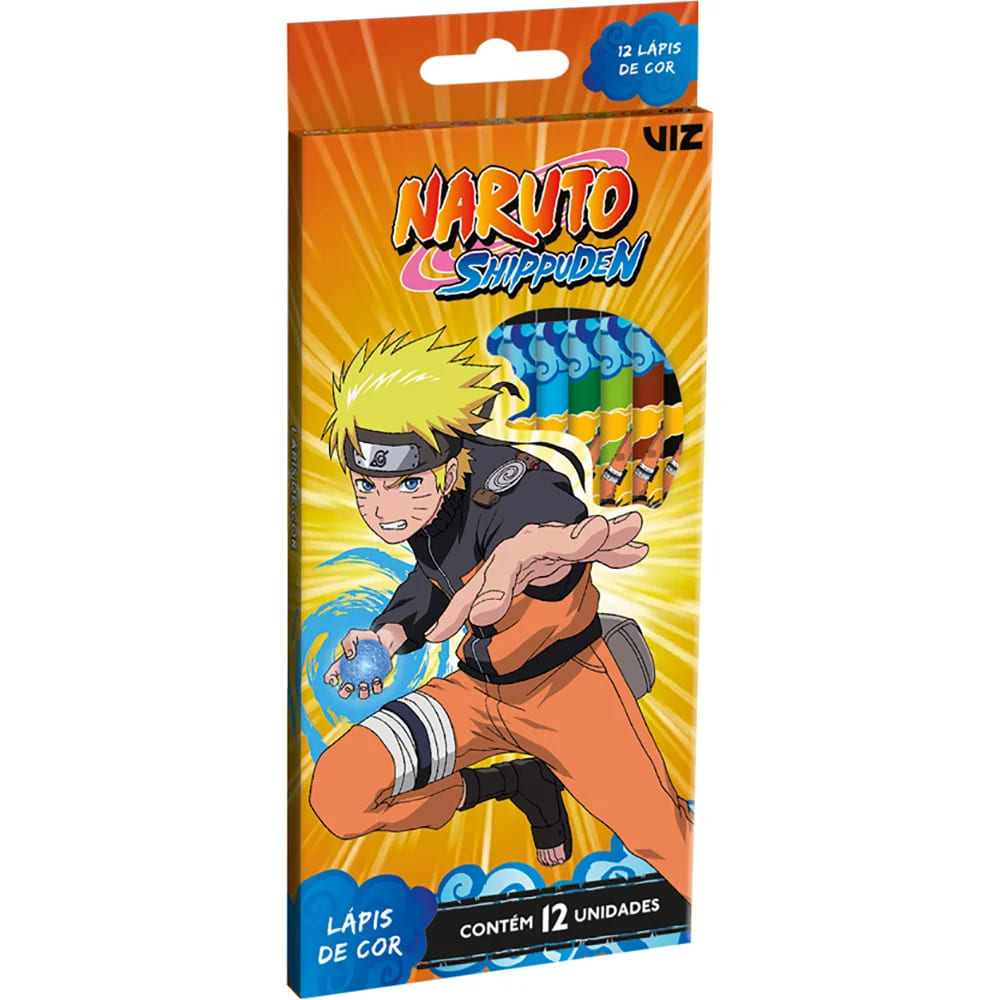 Lápis de Cor TRIS Naruto 12x1 Grande