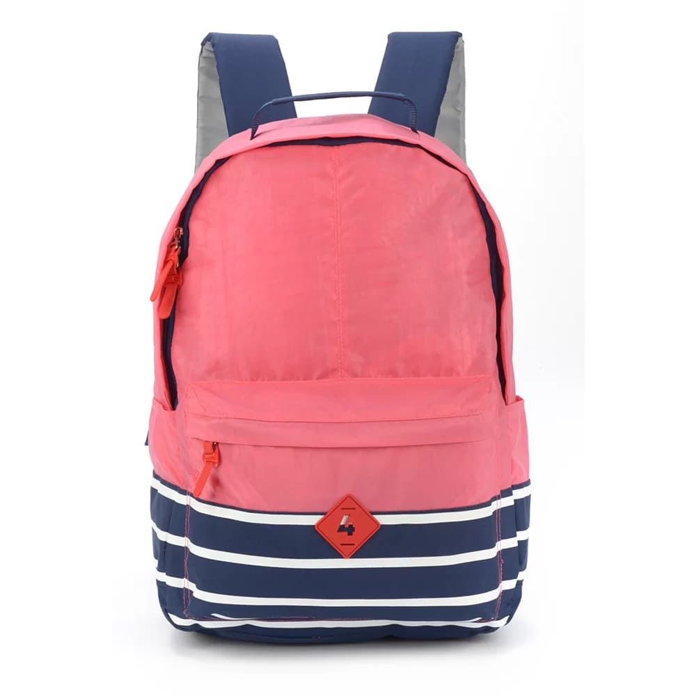 Mochila Costa Luxcel Up4you Grande com Detalhes Salmão