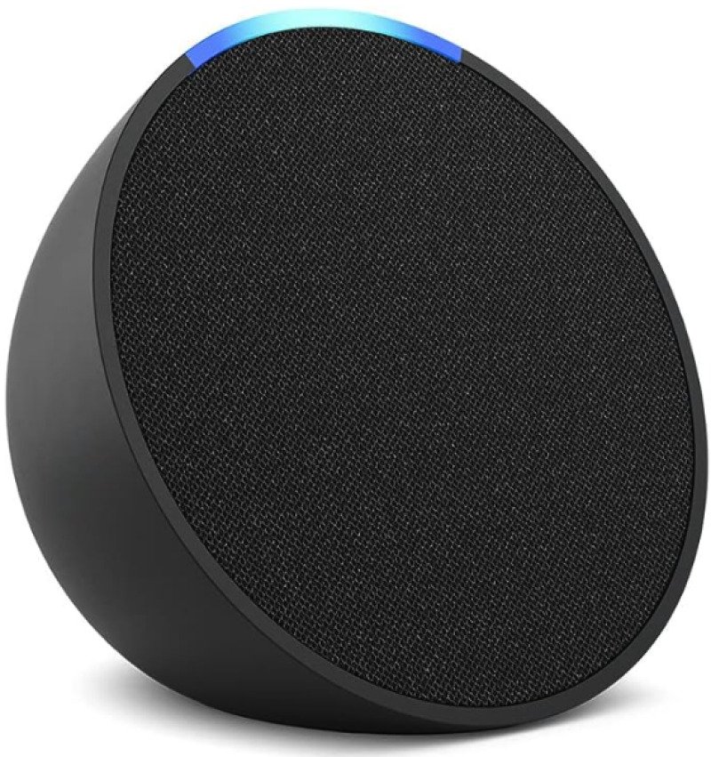 Alexa Echo Pop Smart Amazon Speaker Som Envolvente Preto
