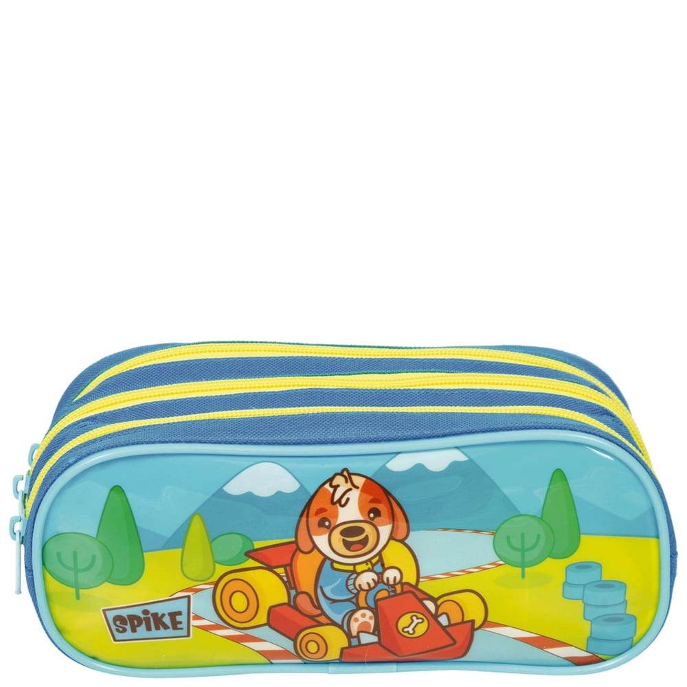 Estojo Escolar Sestini Médio Tini y Spike 3 Divisórias