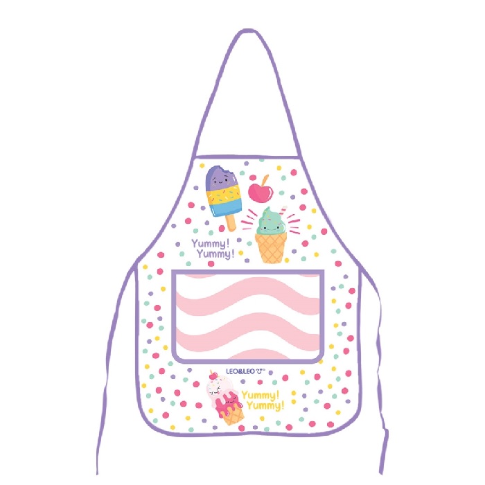 Avental Leo e Leo Infantil Picolé