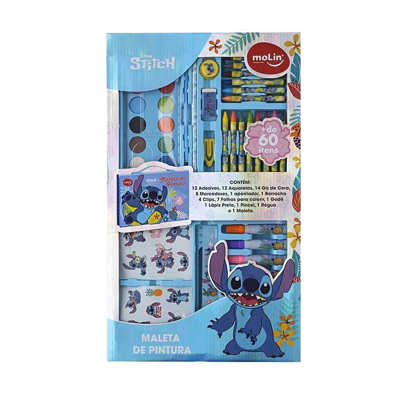 Maleta de Pintura Molin STITCH com Vários Itens