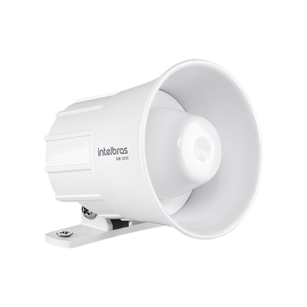 Sirene com Fio 9 a 15 VDC 105 dB SIR 1000 Intelbras