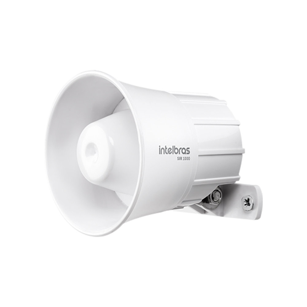 Sirene com Fio 9 a 15 VDC 105 dB SIR 1000 Intelbras