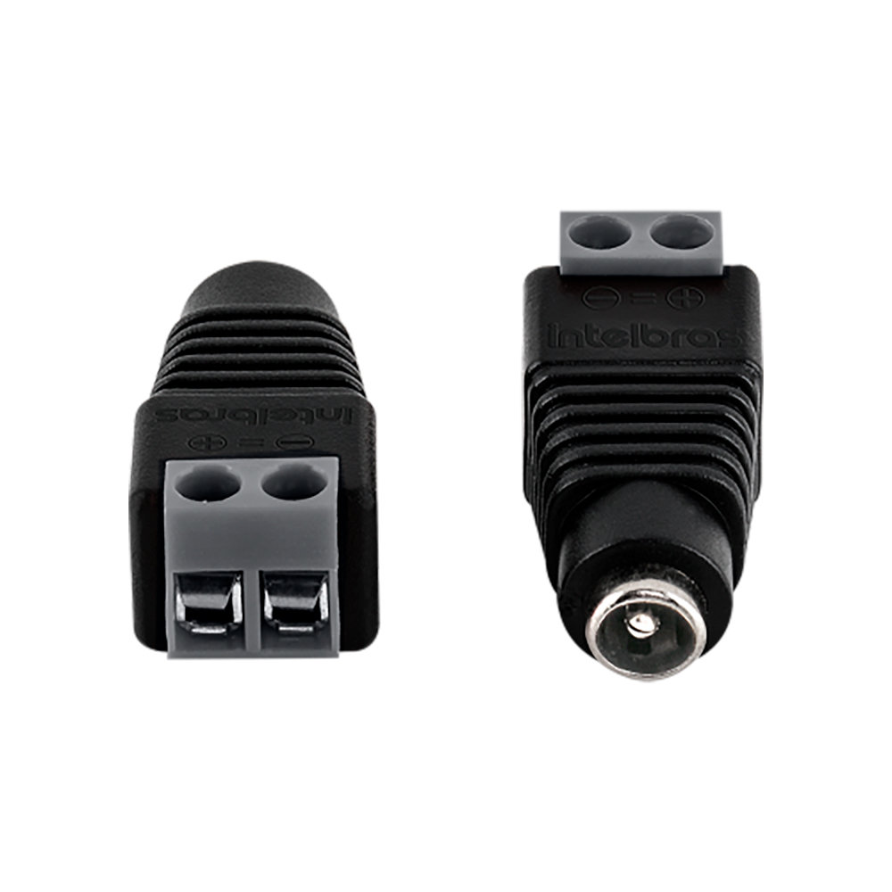 Conector P4 Fêmea Conex 1000 Intelbras Pacote 10 Peças