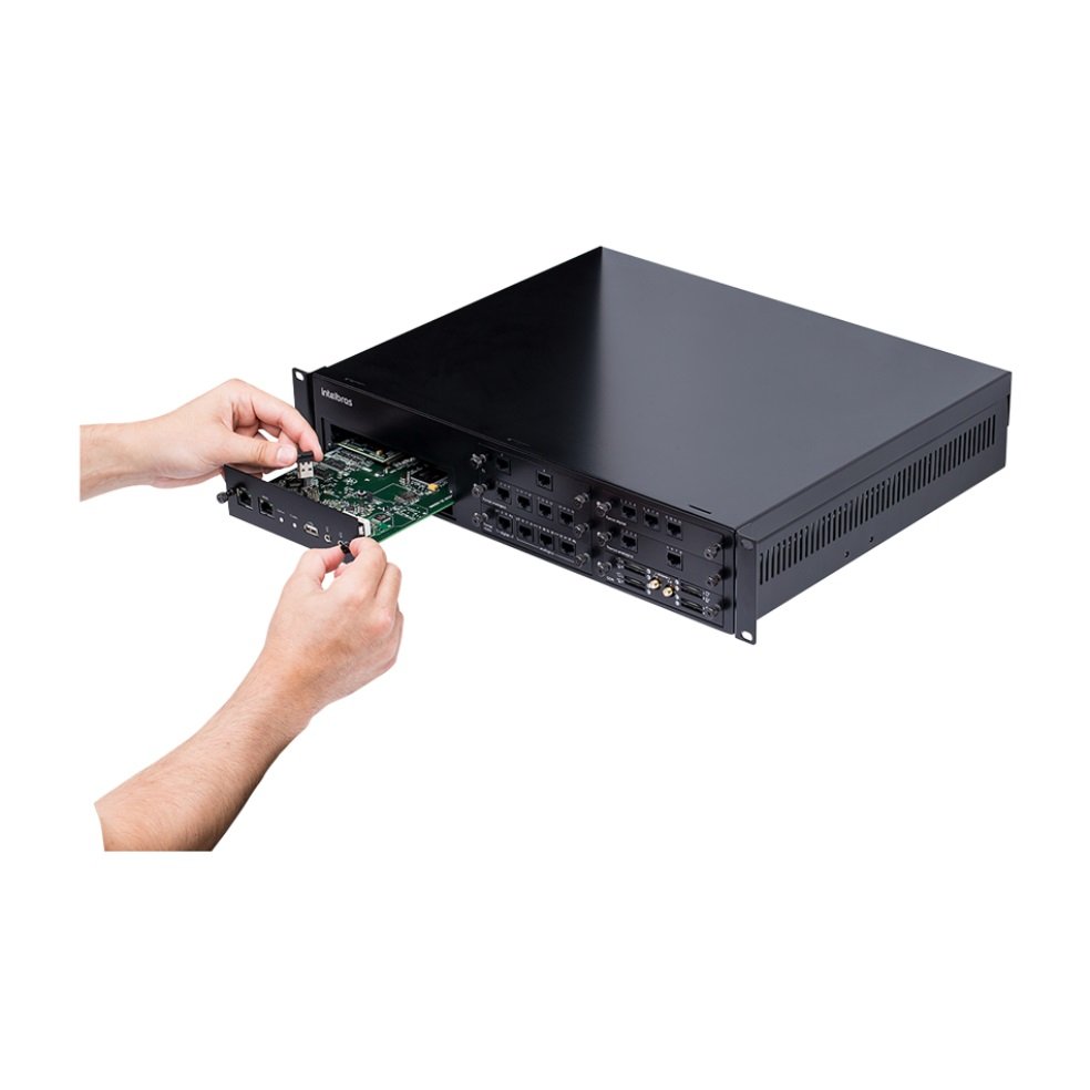 Central Telefônica Híbrida UnniTI 2000 Intelbras