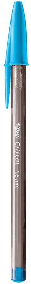 Caneta Esferográfica BIC Cristal Intenso 1.6 mm Ponta Grossa 6 Unidades