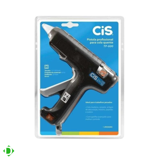 Pistola CIS para Cola Quente Profissional Grande TP-600