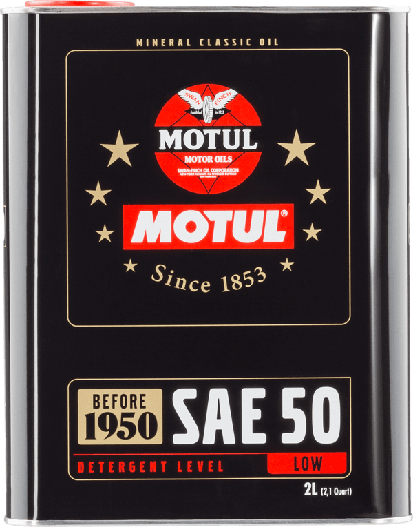 Óleo Para Motor de Carro Clássico MOTUL CLASSIC SAE 50 2L 104510