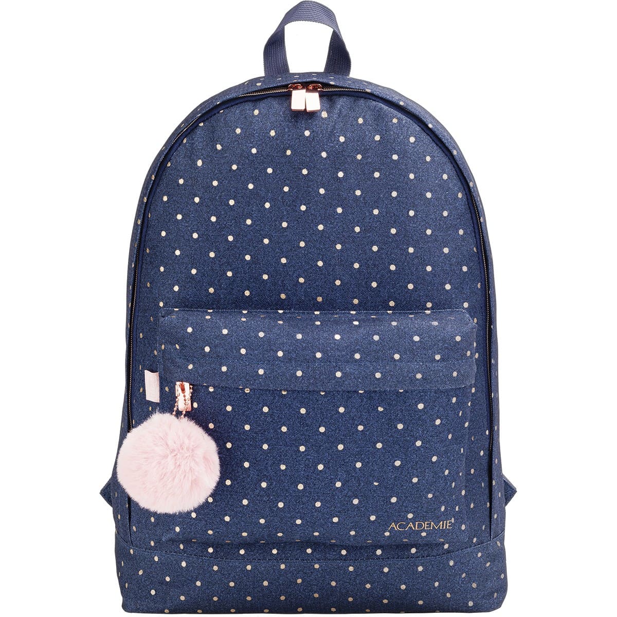 Mochila Tilibra Costas Académie Poá Metalizado Material Resistente