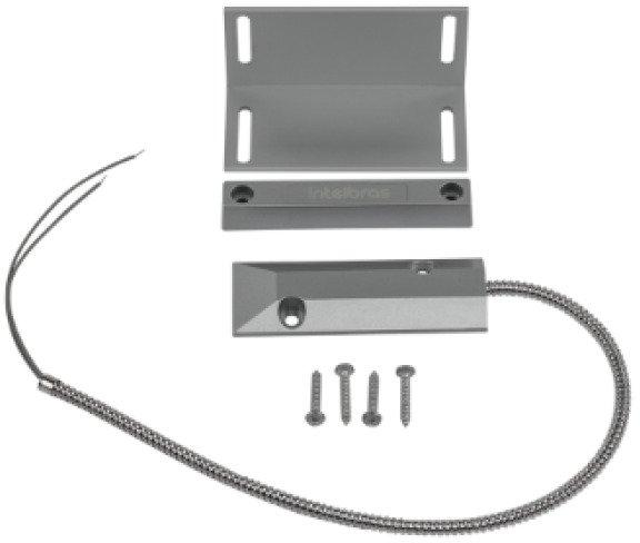 Sensor de Abertura Magnético com Fio Intelbras XAS Porta Aço SP