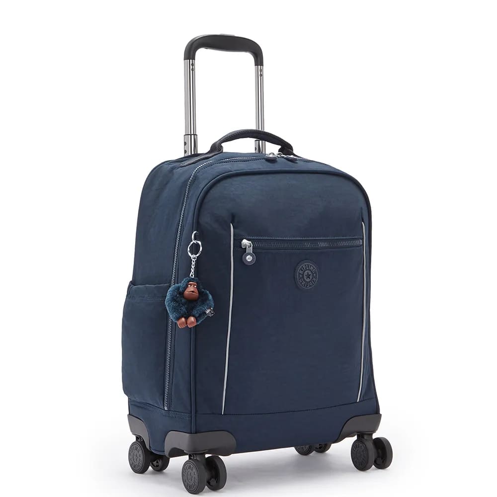 Mala Kipling Mese com Rodinha Azul Marinho