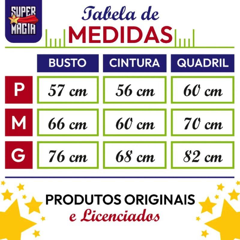 Fantasia Infantil Homem Aranha Marvel Tam G Super Magia