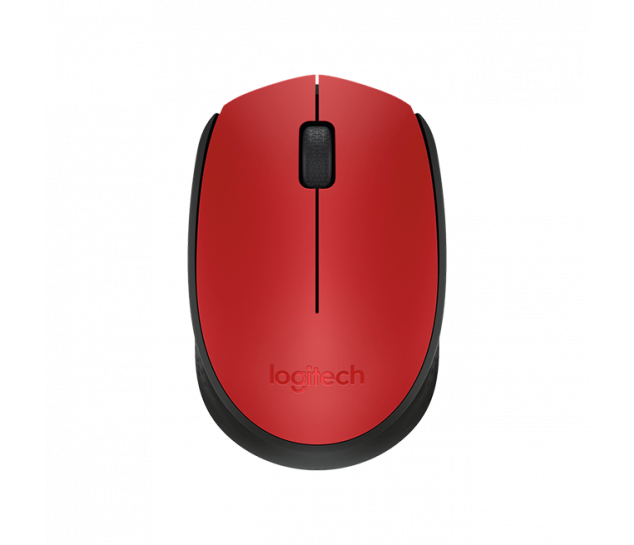 Mouse Logitech M170 RC Nano sem Fio Vermelho