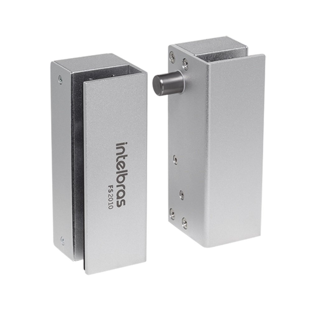 Fechadura Solenoide Porta de Vidro FS 2010 Intelbras