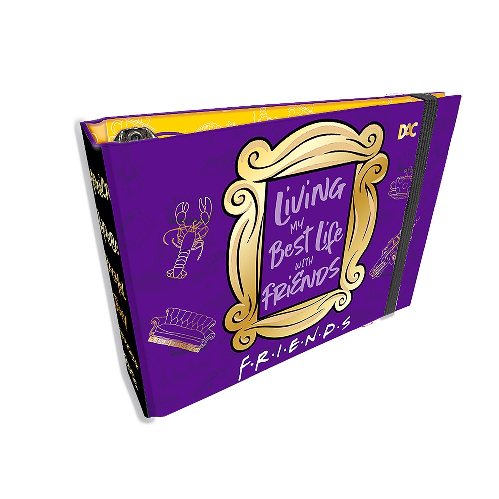 Mini Fichário DAC Friends com 80 Folhas 90gr