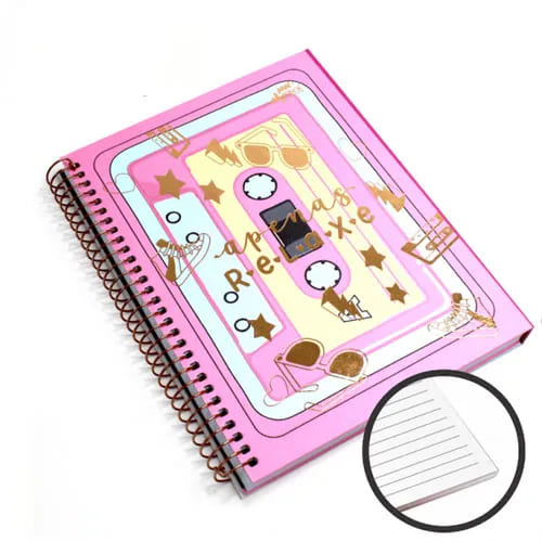 Caderno Merci Apenas Relaxe 80 Folhas Colegial