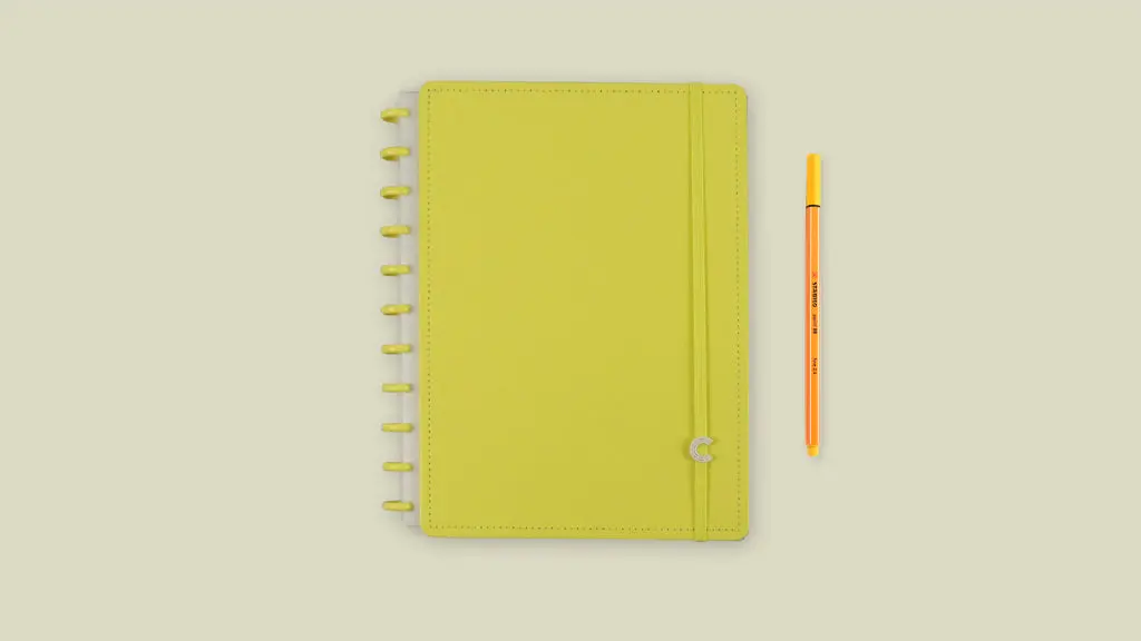 Caderno Inteligente All Yell Grande 60 Folhas com Pauta 20 Folhas Lisas