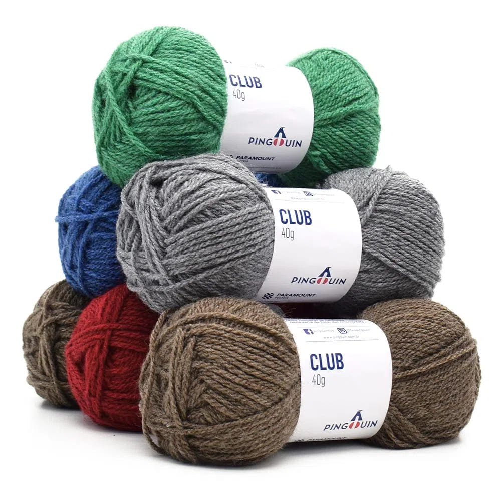 Novelo Crochê Paramoum 40 gramas Cores Sortido