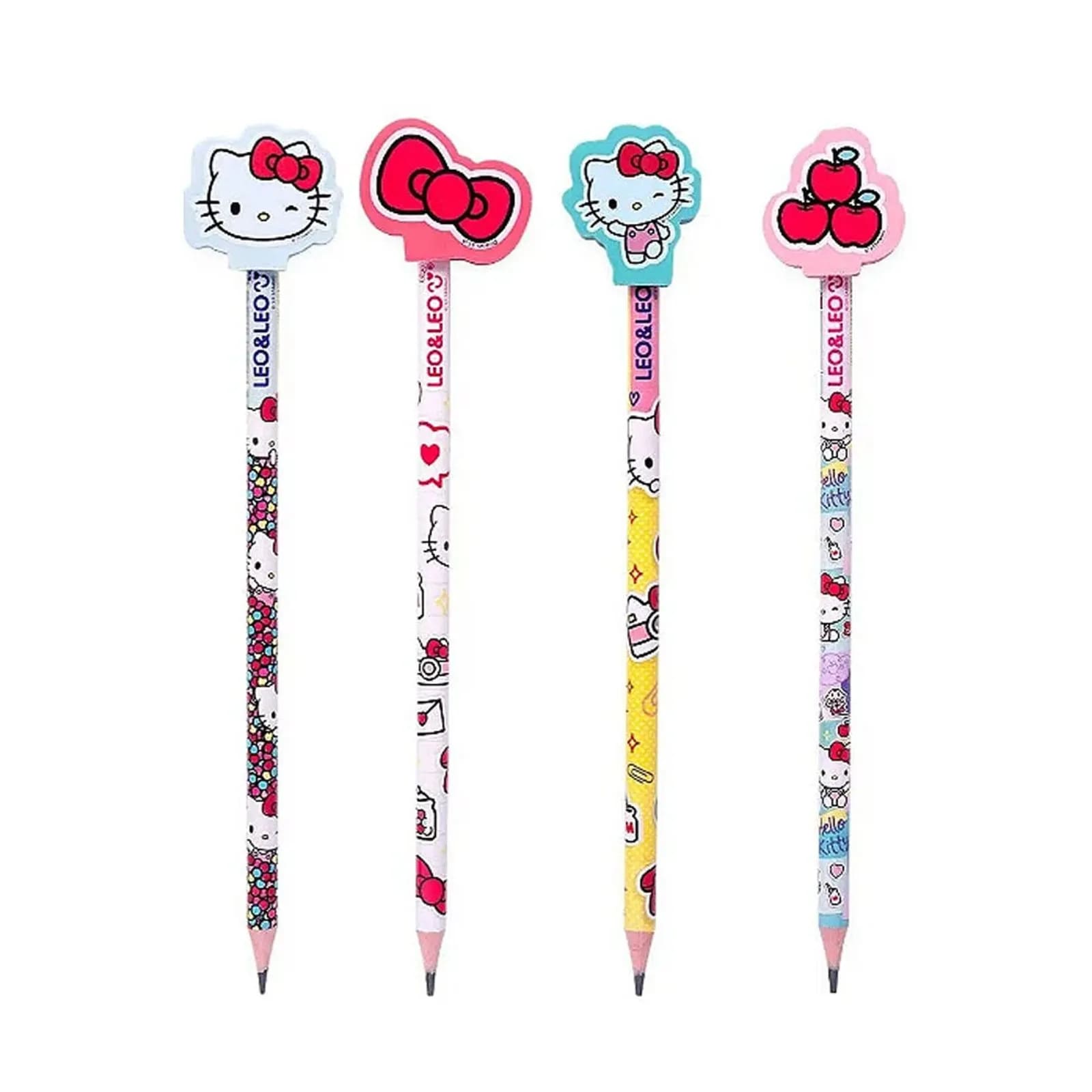 Lápis Preto Molin Hello Kitty com Borracha Unidade Sortido