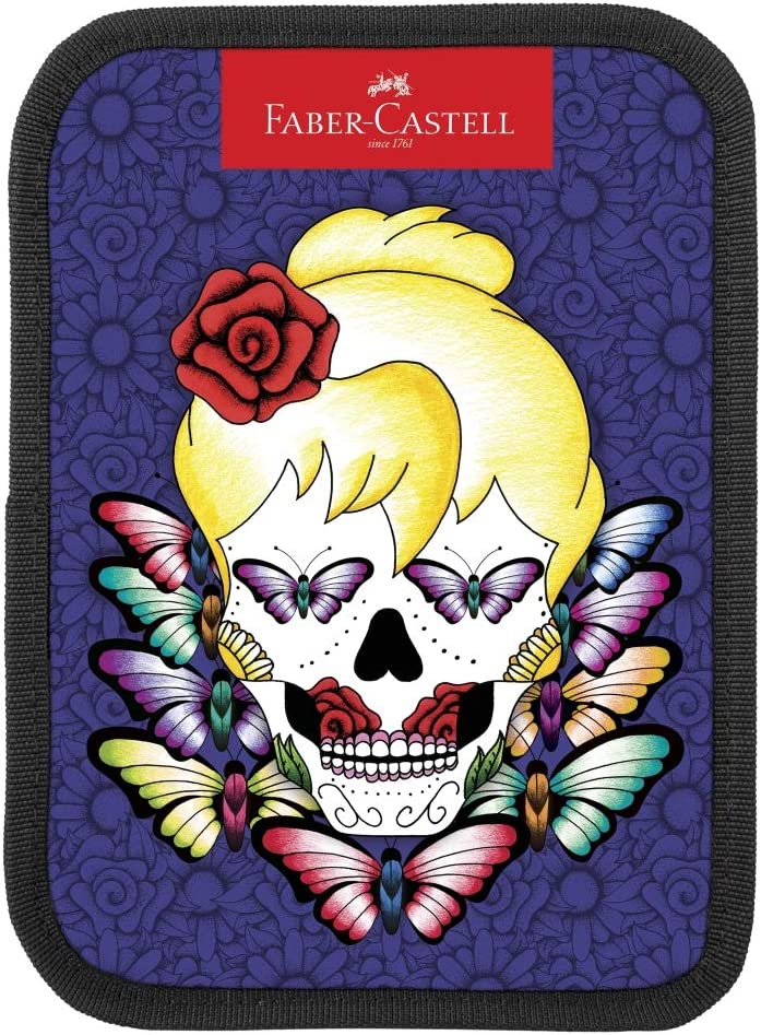 Estojo Escolar Faber Castell em Nylon Feminino 3D