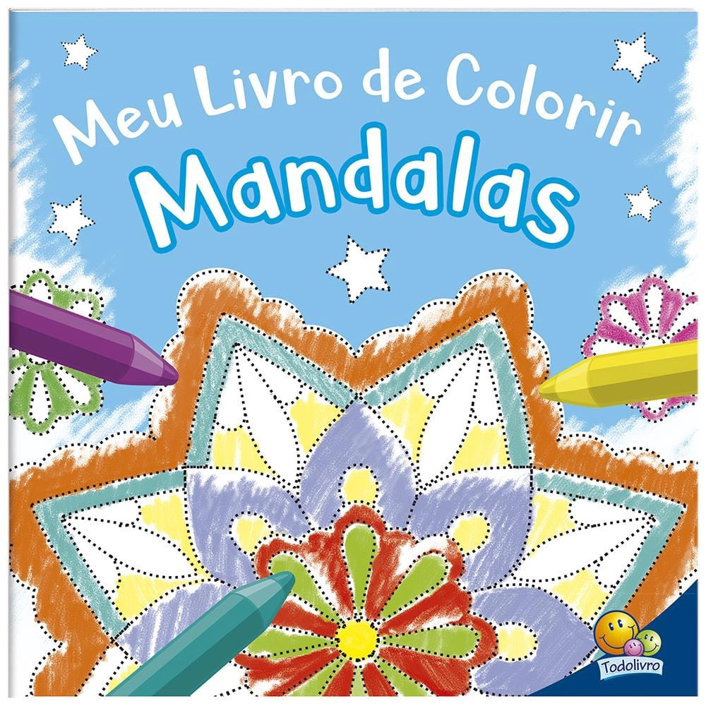 Livro Infantil Todolivro Mandalas um Mundo Cores