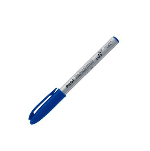 Marcador Pilot Permanente 2.0mm Ponta Fina Azul
