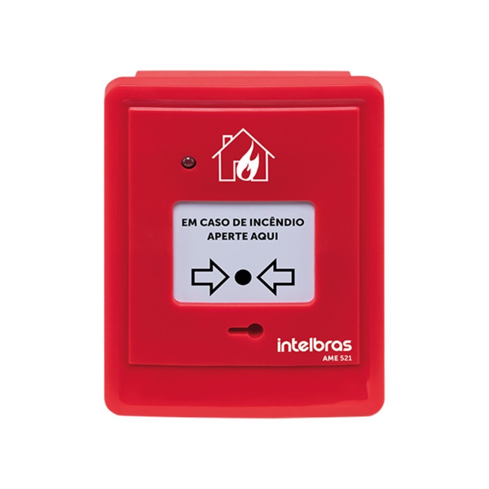 Acionador Manual Endereçável sem Sirene Intelbras AME 521