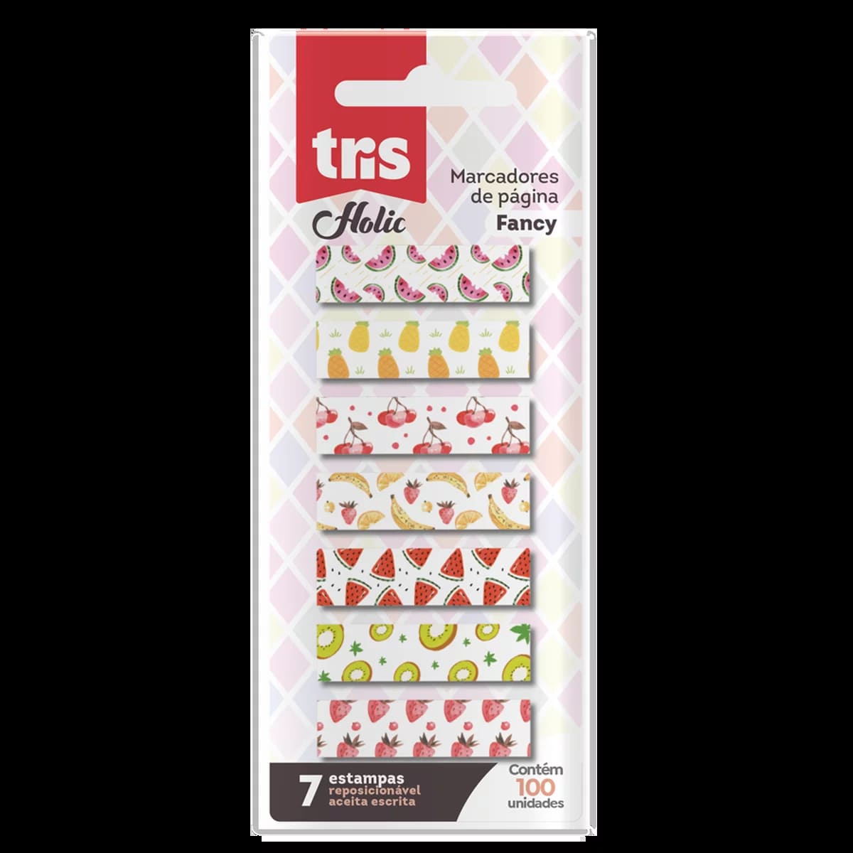Marcador de Paginas TRIS Holic Fancy com 7 Estampas Sortido