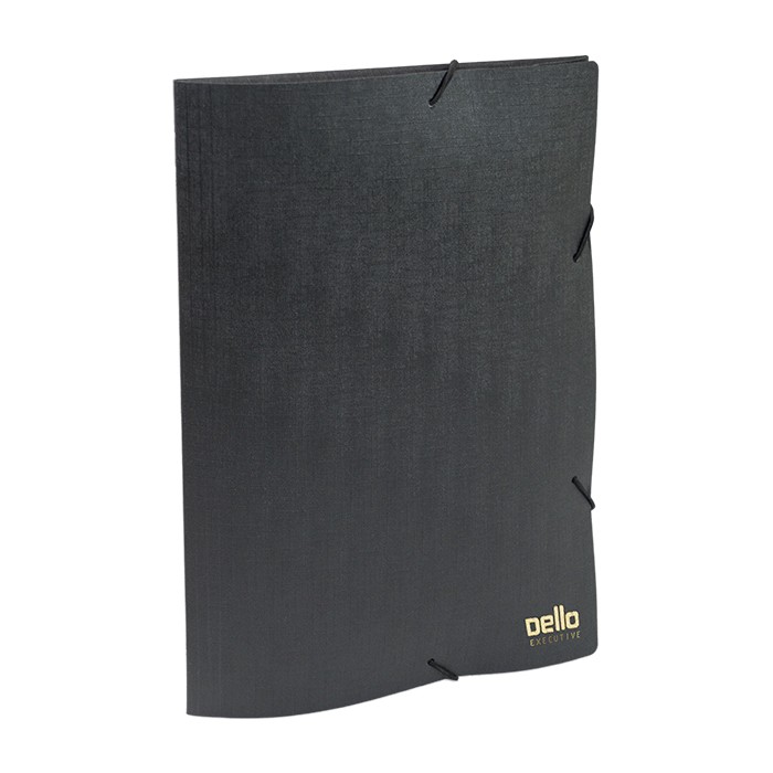 Pasta Aba Elástico Dello Ofício Executive Produzidas em Polipropileno e Possuem Superfície de Textura Tipo Linho