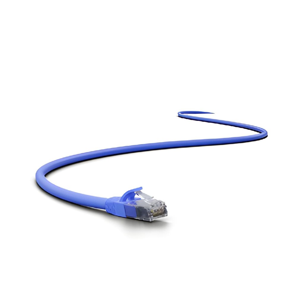 Patch Cord Impact Lan UTP Cat5e Azul 1,5m Intelbras