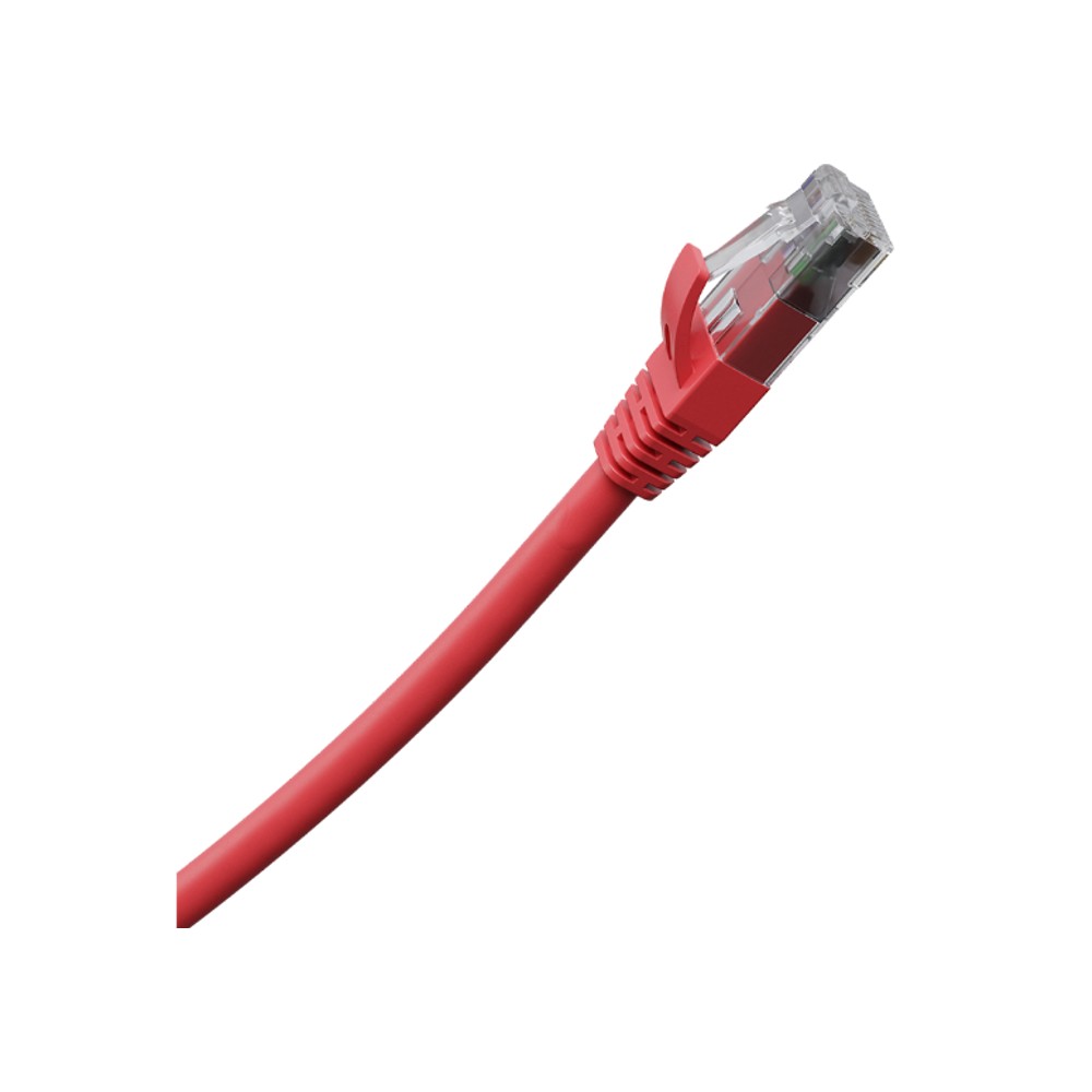 Patch Cord Impact Lan UTP Cat5e Vermelho 3m Intelbras