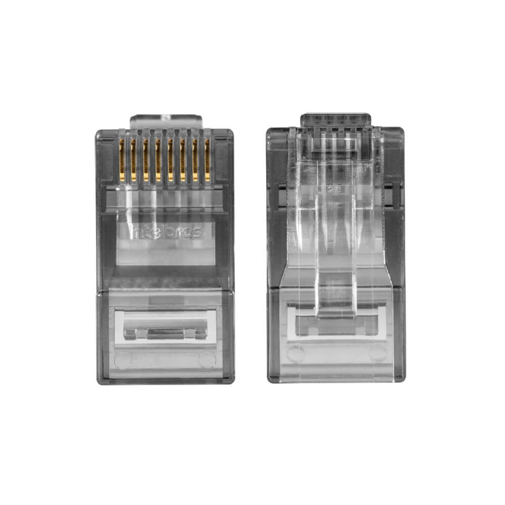 Conector Conex 3000 RJ45 Cat6 Intelbras 20 Peças