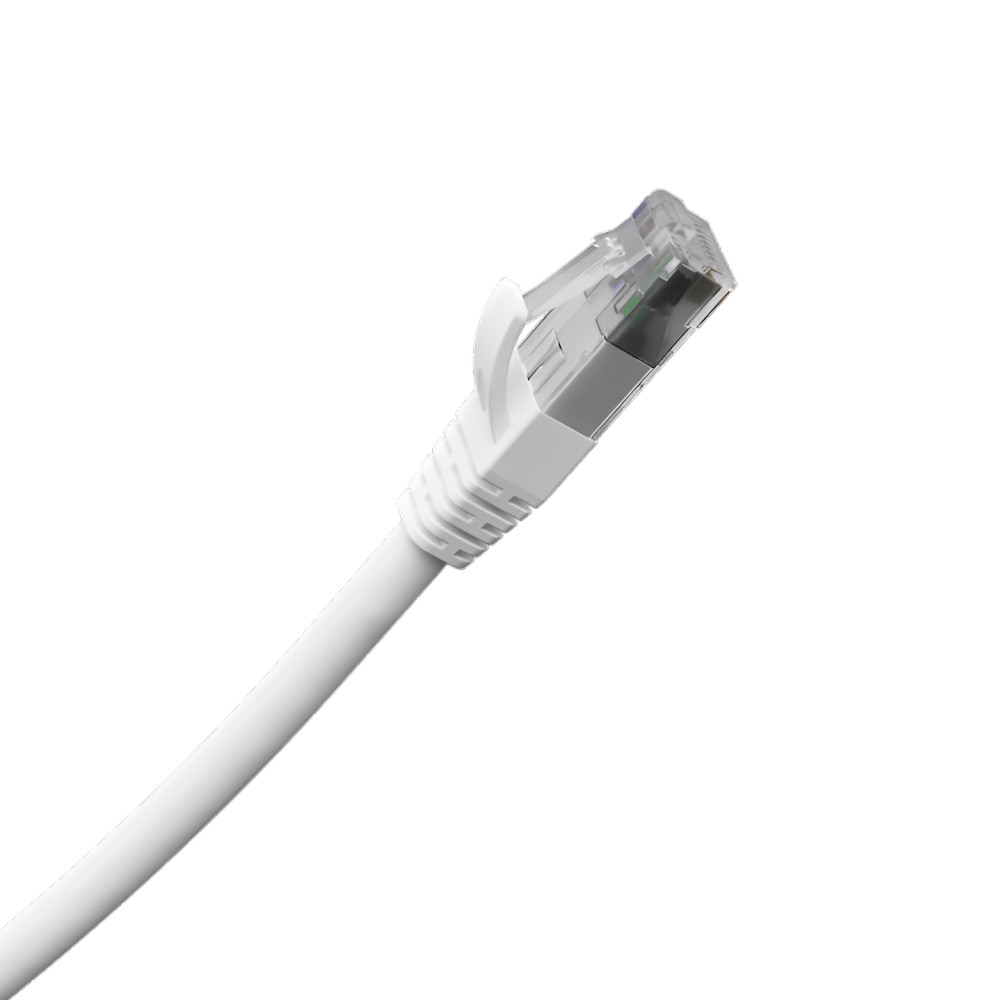 Patch Cord Impact Giga U/UTP 4P Cat6 Branco 2m LSZH Intelbras