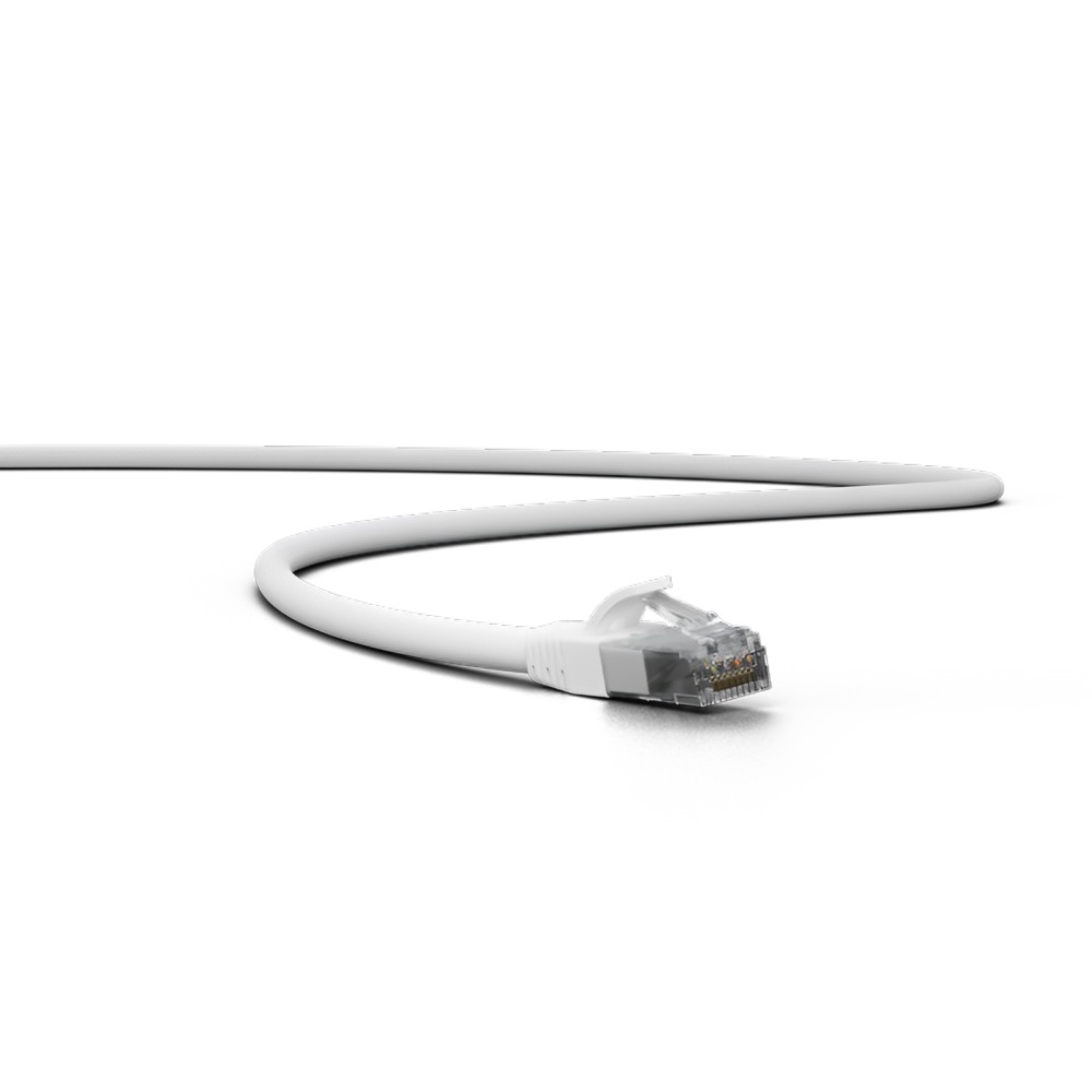 Patch Cord Impact Giga U/UTP 4P Cat6 Branco 2m LSZH Intelbras