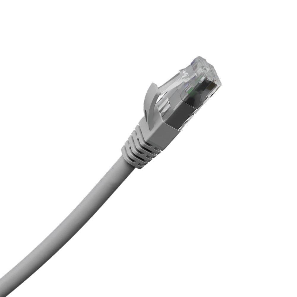 Patch Cord Impact Giga U/UTP 4P Cat6 Cinza 2,5m LSZH Intelbras