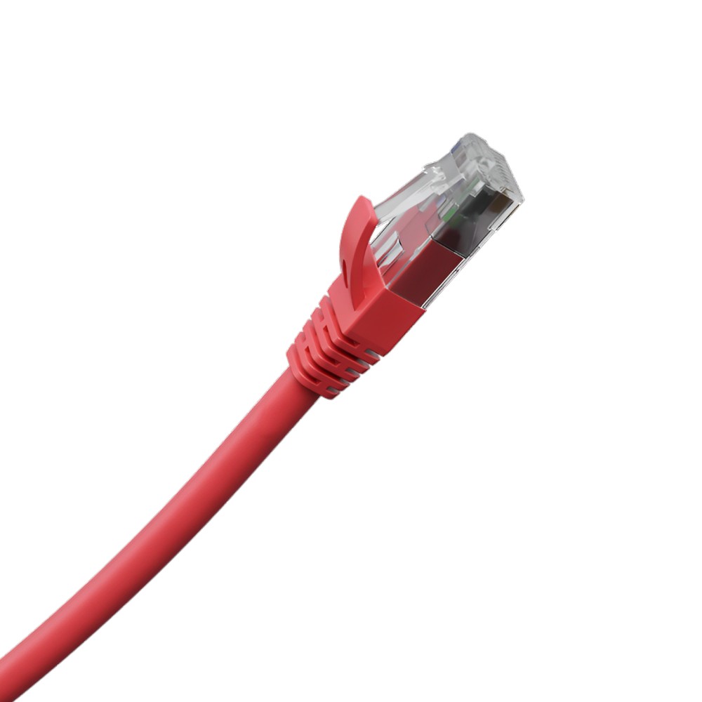 Patch Cord Impact Giga U/UTP 4P Cat6 Vermelho 2,5m LSZH Intelbras
