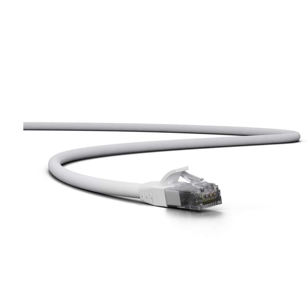 Patch Cord Impact Giga UTP Cat6 Branco 1,5m Intelbras