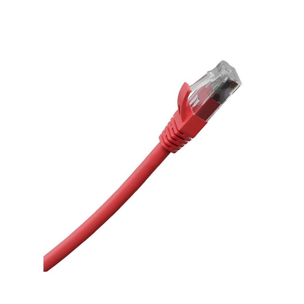 Patch Cord Impact Giga UTP Cat6 Vermelho 3m Intelbras