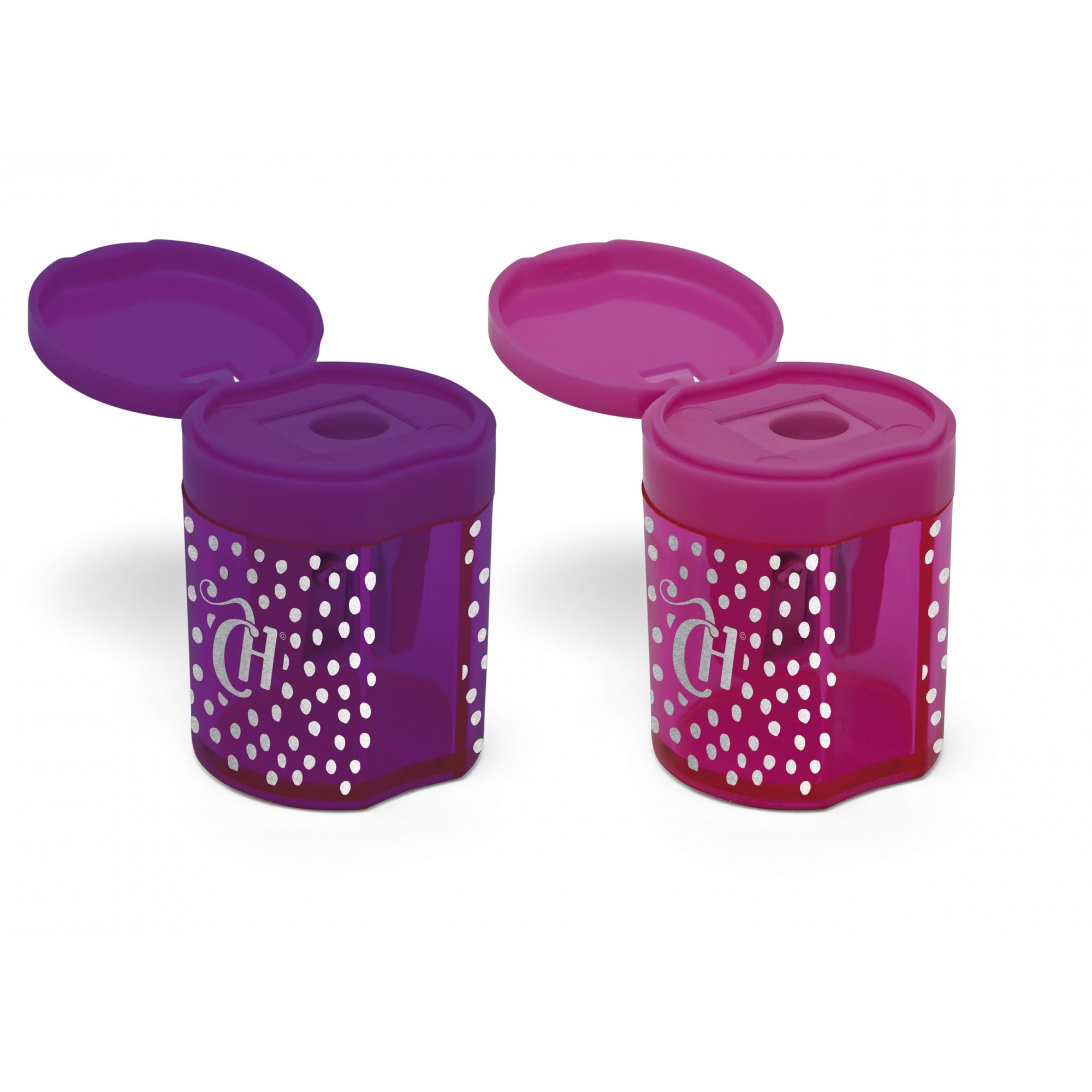 Apontador TRIS Capricho com Depósito Sortido