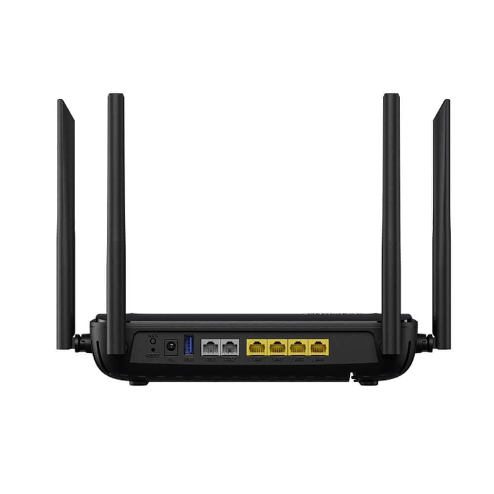 Modem Óptico PON LAN 4 Portas FXS 2 Portas USB 1 Porta WiFiber AX3000V Intelbras