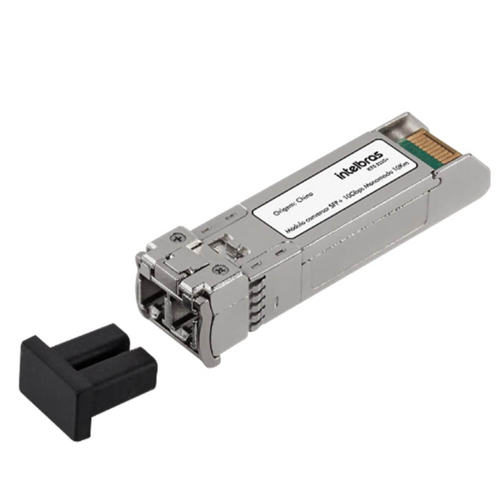 Módulo Conversor Óptico XGE SFP+ 10 Km Intelbras