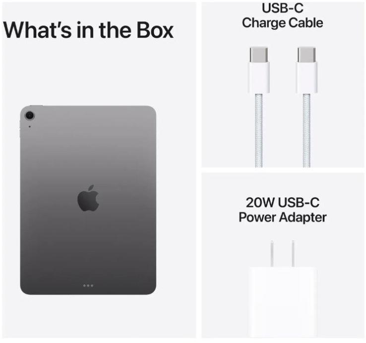 Apple iPad Air M3 128 GB Wi-Fi Liquid Retina 11′ Cinza Espacial