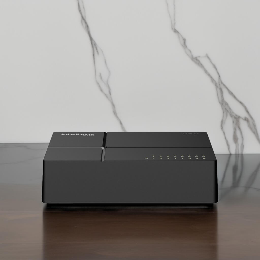 Switch Não Gerenciável Fast Ethernet 16 Portas S1116F Intelbras